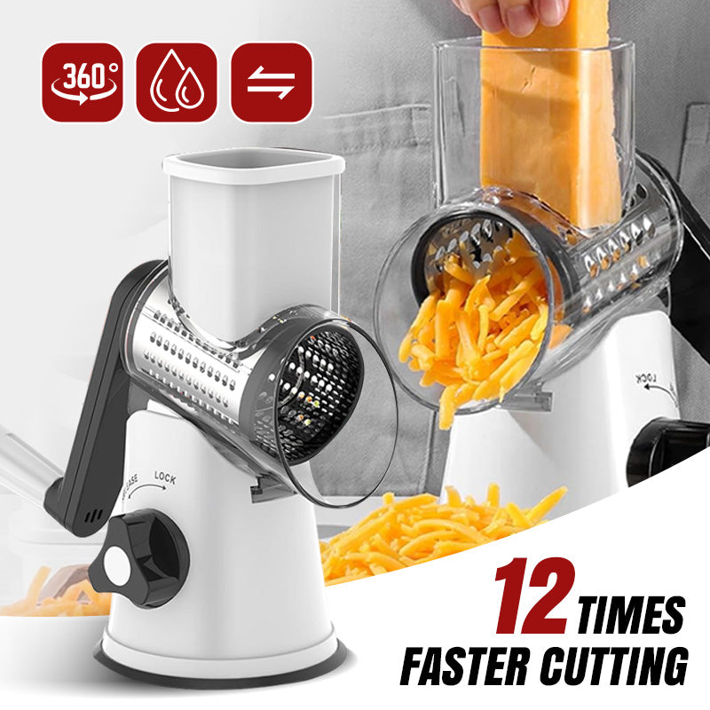 💥2025 Limit Time 60% OFF💥Multifunctional Manual Rotary Grater & Chopper