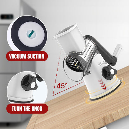 💥2025 Limit Time 60% OFF💥Multifunctional Manual Rotary Grater & Chopper