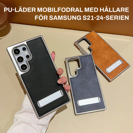 ⏳Limited Time 40% Off💥Leather Phone Case with Stand for Samsung S21-25 Series