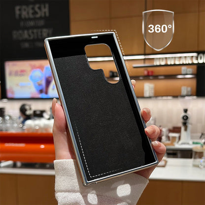 ⏳Limited Time 40% Off💥Leather Phone Case with Stand for Samsung S21-25 Series