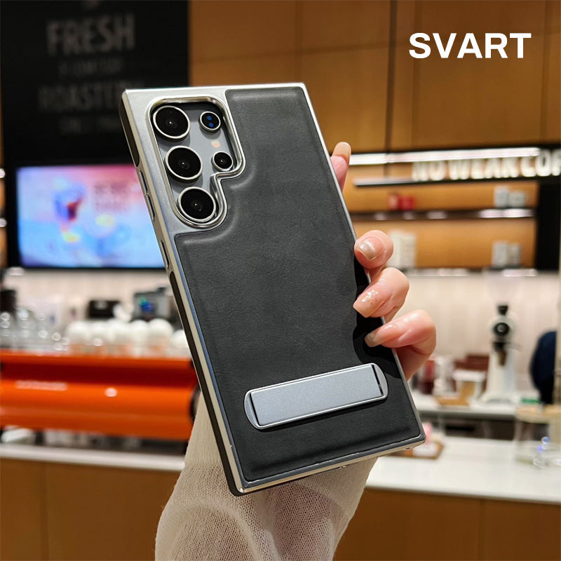 ⏳Limited Time 40% Off💥Leather Phone Case with Stand for Samsung S21-25 Series