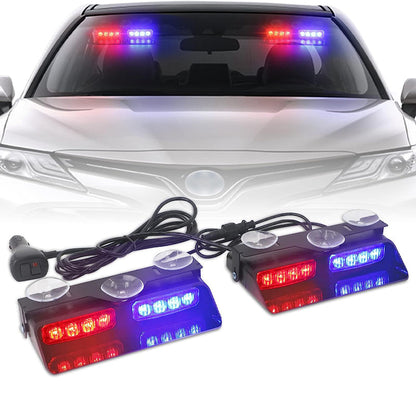 🎉🛍️Hot Promotion 50% OFF🚗Windshield Suction Cup Strobe Warning Light for Vehicles