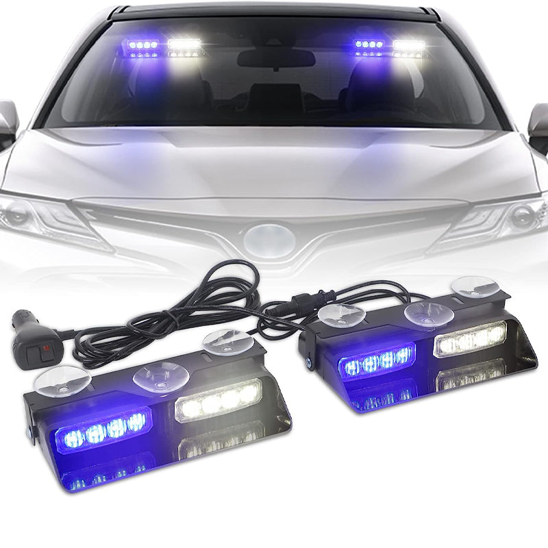 🎉🛍️Hot Promotion 50% OFF🚗Windshield Suction Cup Strobe Warning Light for Vehicles