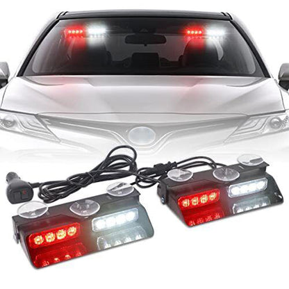 🎉🛍️Hot Promotion 50% OFF🚗Windshield Suction Cup Strobe Warning Light for Vehicles