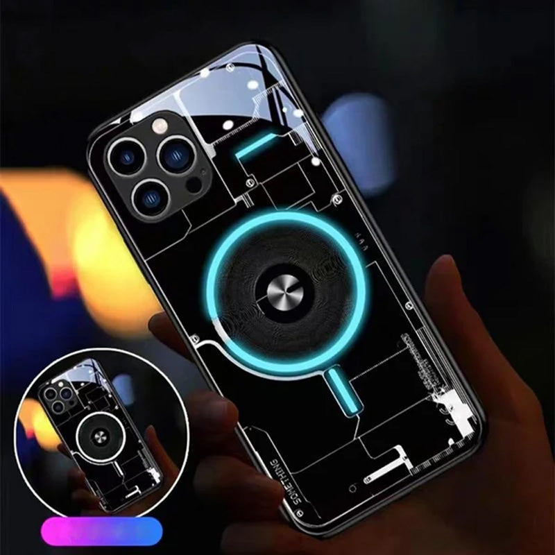 Futuristic Glow Phone Case for iPhone