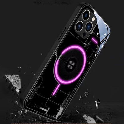 Futuristic Glow Phone Case for iPhone