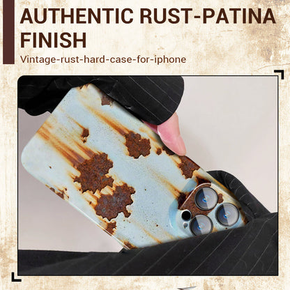 🔥Vintage Rust Hard Case For iPhone