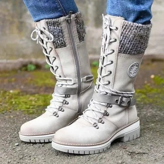 🔥Women's Waterproof Knee Snow Boots👢
