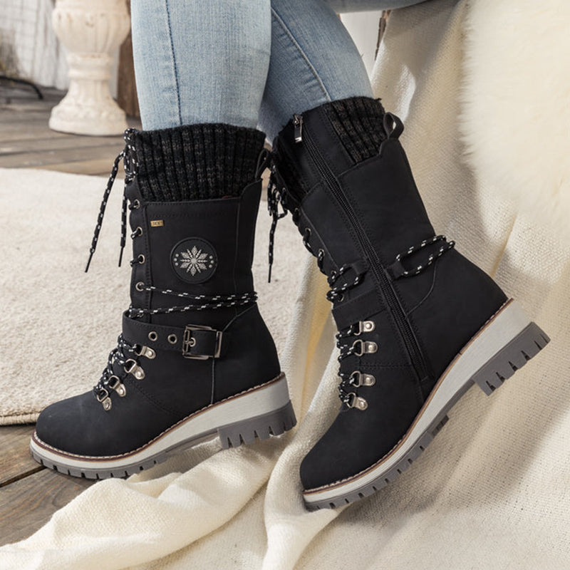🔥Women's Waterproof Knee Snow Boots👢