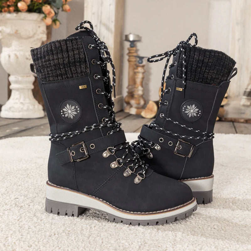 🔥Women's Waterproof Knee Snow Boots👢