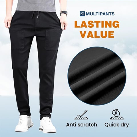 🏆MultiPants – High Stretch Multi-pocket Durable Cargo Pants