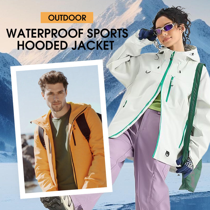 ⏳Time-Limited Special Price - save 50%⏰ Outdoor Waterproof Sports Hooded Jacket