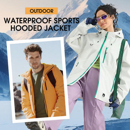 ⏳Time-Limited Special Price - save 50%⏰ Outdoor Waterproof Sports Hooded Jacket