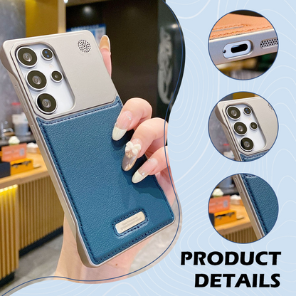 Funda para teléfono de PU con protección delgada y duradera