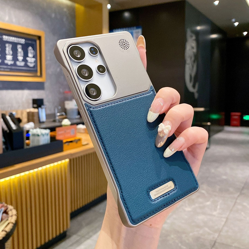 Funda para teléfono de PU con protección delgada y duradera