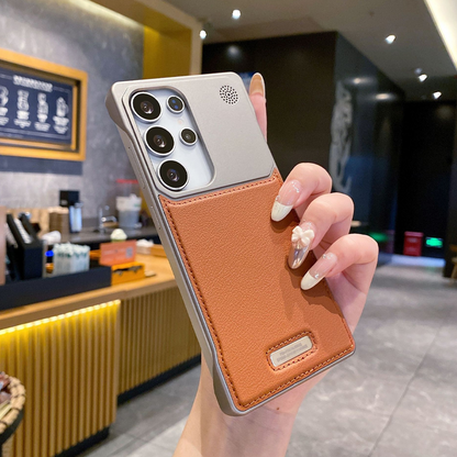 Funda para teléfono de PU con protección delgada y duradera