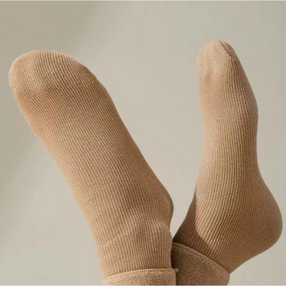 Women's Thickened Warm Solid Color Mid-Calf Socks