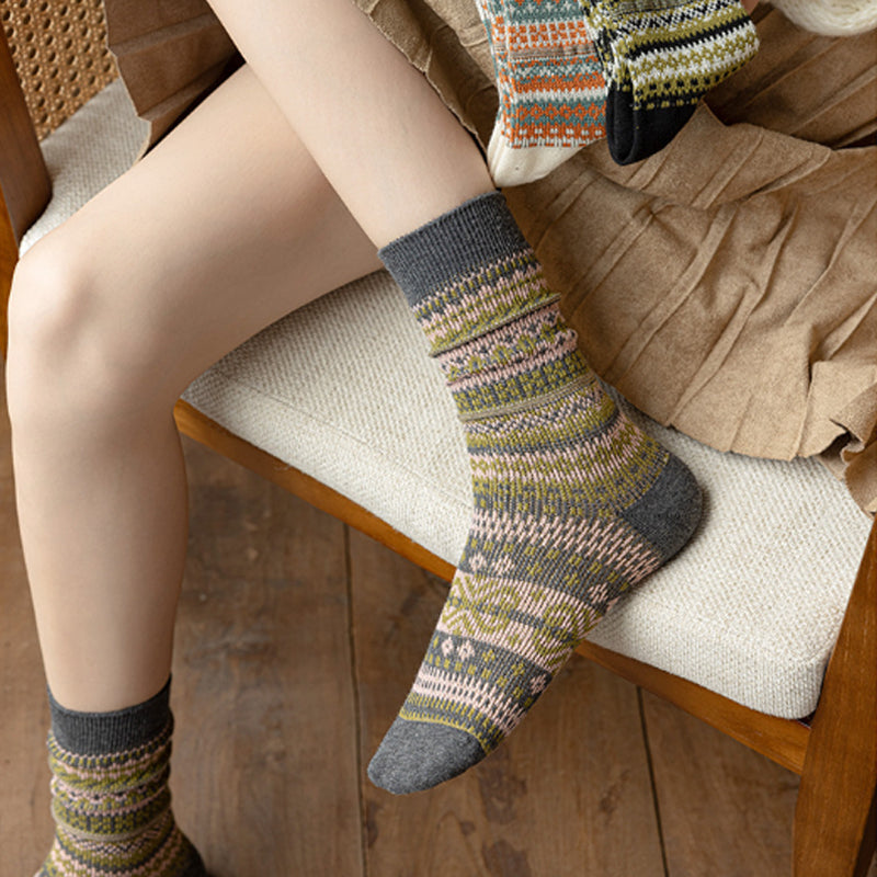 🔥Hot Sale Deals-Retro Ethnic Style Socks
