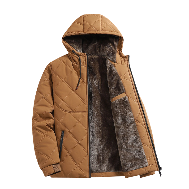 📦 FREE SHIPPING ONLY TODAY – LAST DAY!🛍️ Men's Plush-Lined Hooded Winter Jacket-Stay warm, feel comfortable & look great all winter!