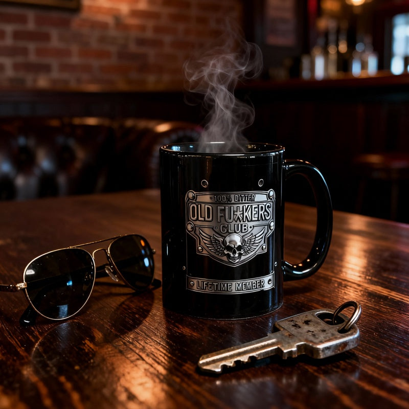 "100% Bitter" Gag Gift Mug for Men