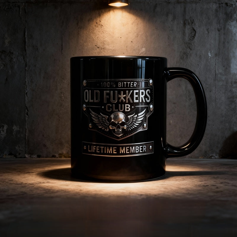 "100% Bitter" Gag Gift Mug for Men