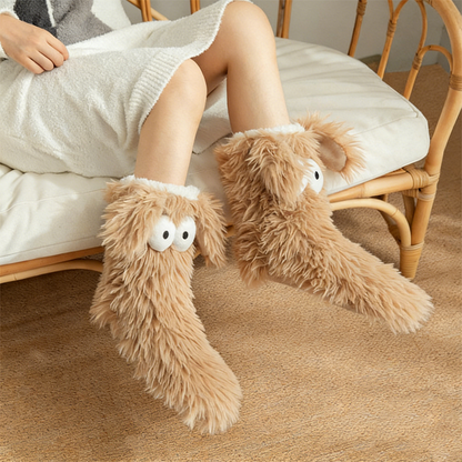 💗LAST DAY SALE 50% OFF⚡50K+ SOLD💕 Women's Anti-Slip Plush Floor Socks – Fleece-Lined Warmth & Safety ✨