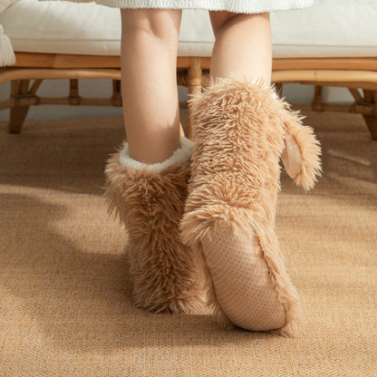 💗LAST DAY SALE 50% OFF⚡50K+ SOLD💕 Women's Anti-Slip Plush Floor Socks – Fleece-Lined Warmth & Safety ✨