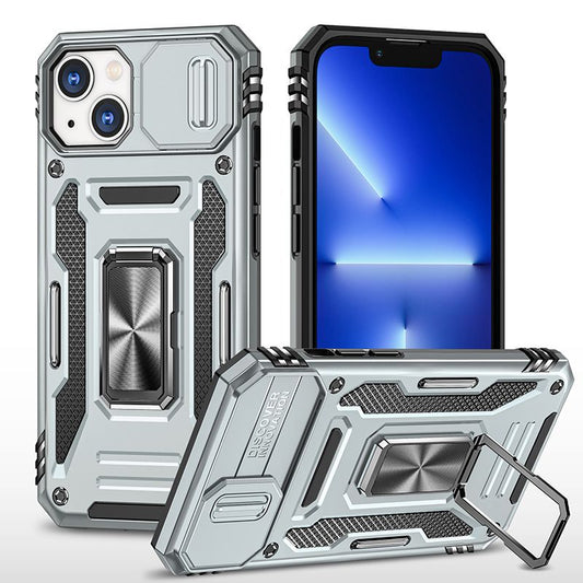 Armor Hard Shell Bracket Case for iPhone