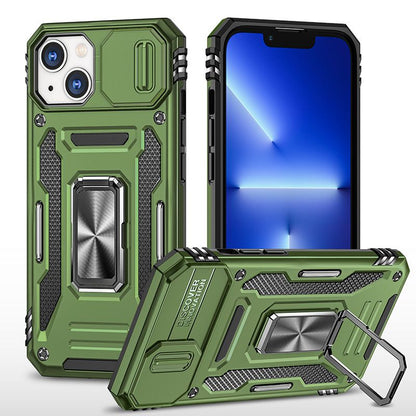 Armor Hard Shell Bracket Case for iPhone