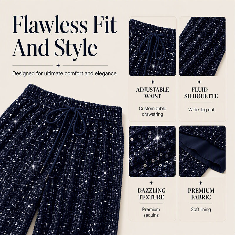 🛍️🔥👖Women's Elastic Waist Straight-Leg Pants