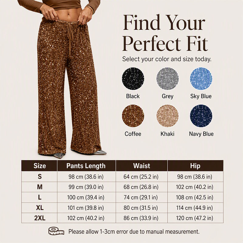 🛍️🔥👖Women's Elastic Waist Straight-Leg Pants