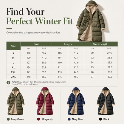 🧥 Two Looks, One Cozy Coat ❄️Women's Reversible Hooded Padded Coat