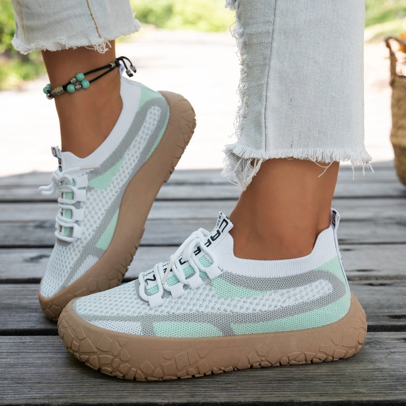 Women's Fashion Breathable Knit Sneakers