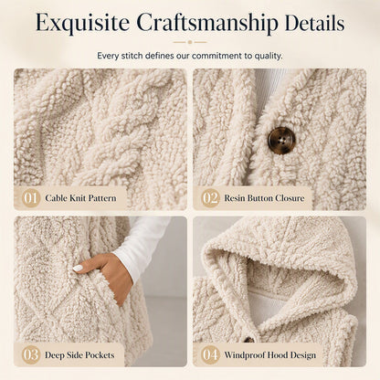 Women’s Cozy Warmth Hooded Vest
