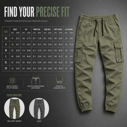 ✨Lightweight Casual Cargo Pants Outdoor Hiking Joggers for Autumn and Winter Sports Running Training