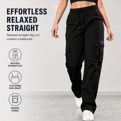 💖Black Friday Mega Deal – 50% off!💖✨ Women’s Relaxed Fit Straight-Leg Cargo Trousers — Comfy Everyday Style with Utility Pockets