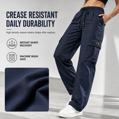 💖Black Friday Mega Deal – 50% off!💖✨ Women’s Relaxed Fit Straight-Leg Cargo Trousers — Comfy Everyday Style with Utility Pockets