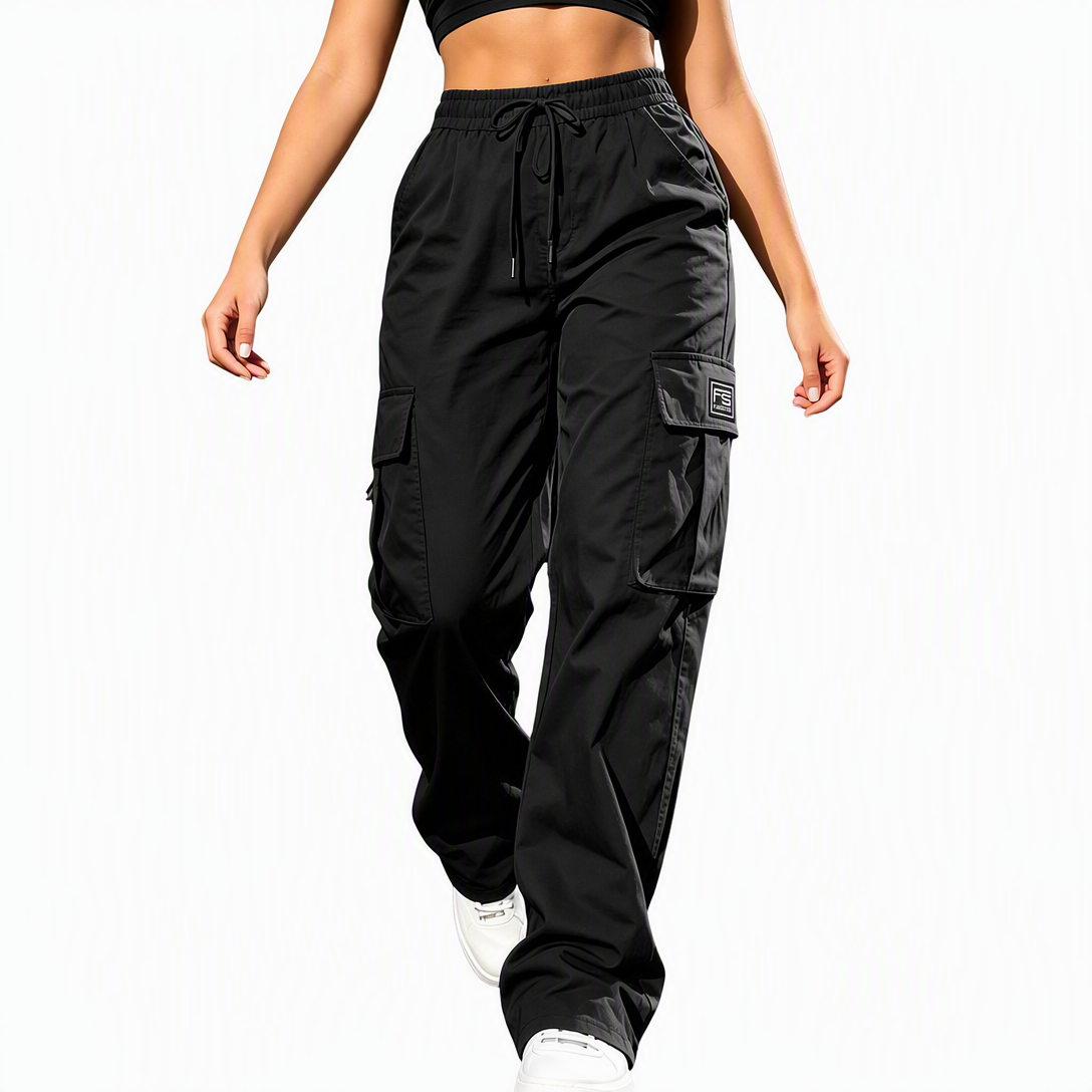 💖Black Friday Mega Deal – 50% off!💖✨ Women’s Relaxed Fit Straight-Leg Cargo Trousers — Comfy Everyday Style with Utility Pockets