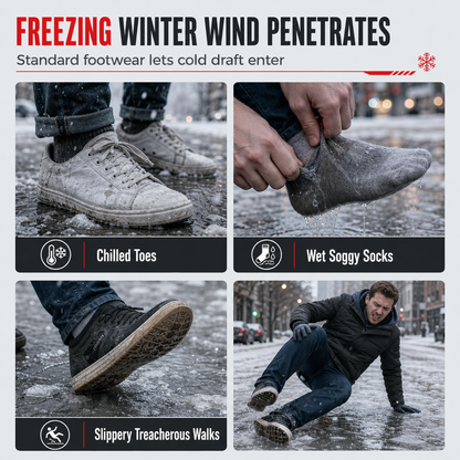 🎉This Week's Special Sales - 60% OFF✨Women's High‑Top Winter Snow Boots, Waterproof Non‑Slip Tall Boots with Thick Plush Lining & Thick Sole for Outdoor Snowy Days👢