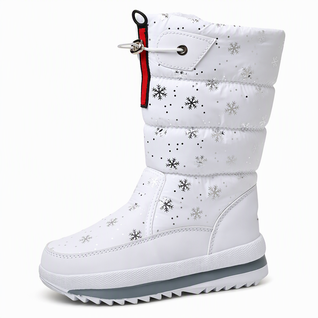 🎉This Week's Special Sales - 60% OFF✨Women's High‑Top Winter Snow Boots, Waterproof Non‑Slip Tall Boots with Thick Plush Lining & Thick Sole for Outdoor Snowy Days👢