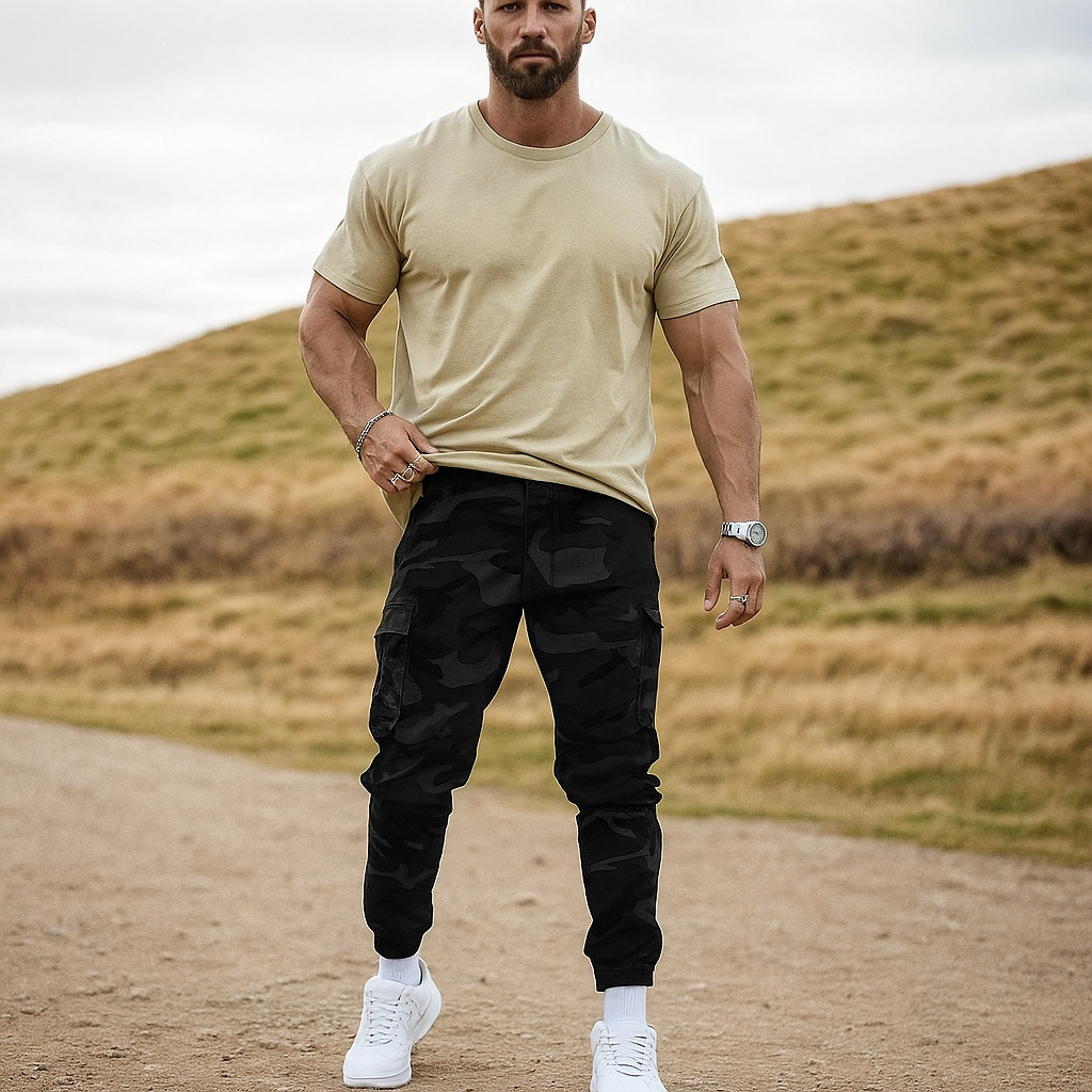Casual Camo Work Pants
