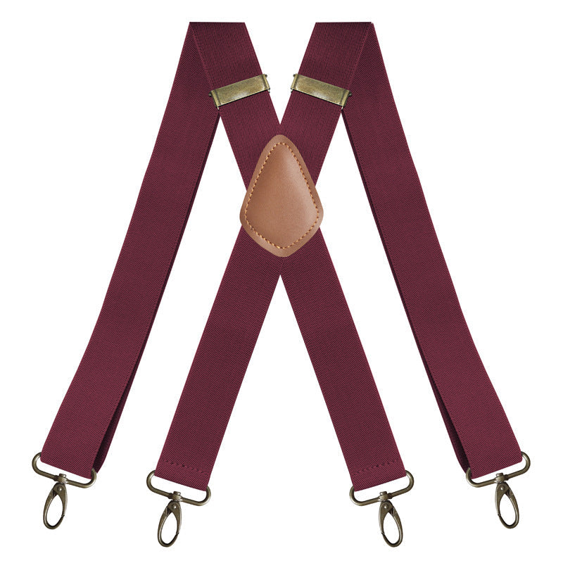 🎉 2026 Sale — Over 25,000 Sold!🥰Universal X-Shaped High-Elastic Suspenders