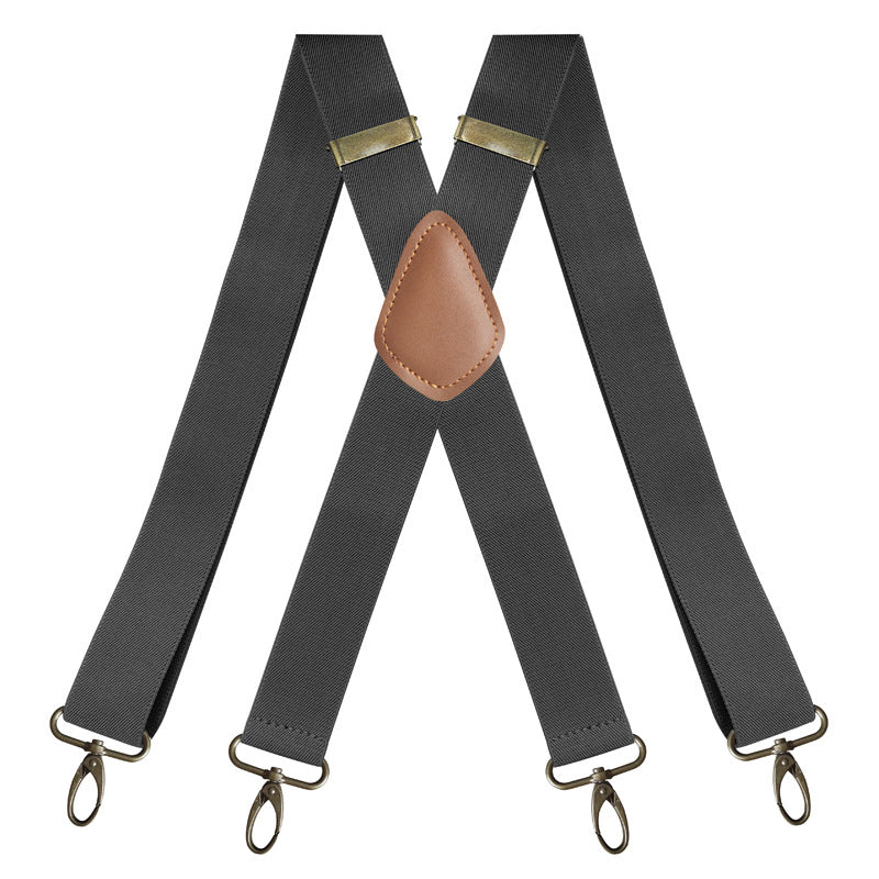 🎉 2026 Sale — Over 25,000 Sold!🥰Universal X-Shaped High-Elastic Suspenders