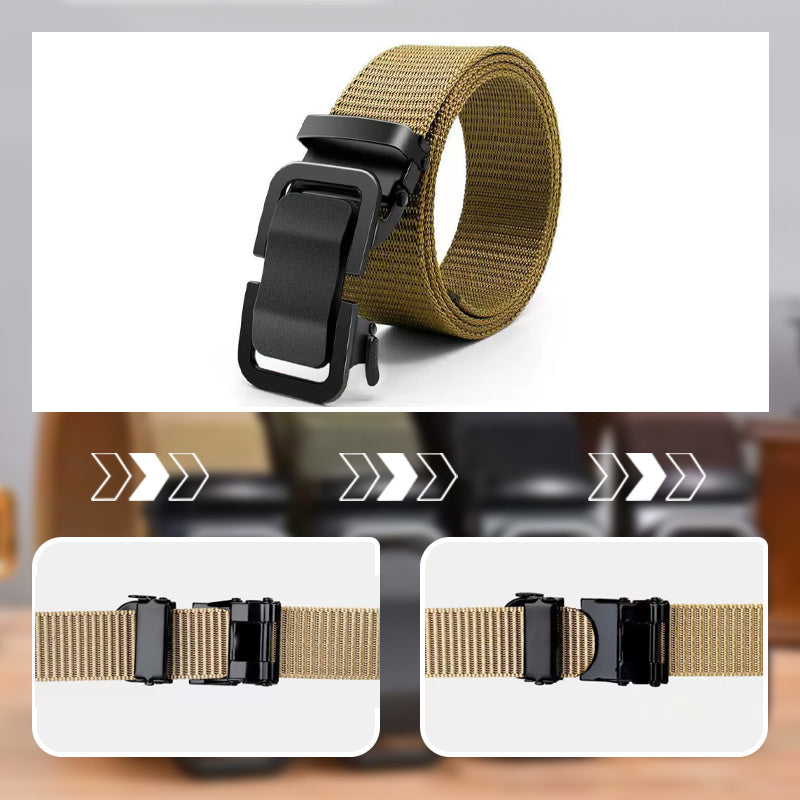 Men's Heavy-Duty Tactical Nylon Belt