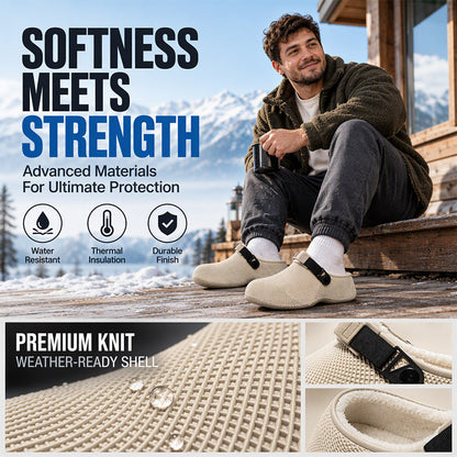 Men's Winter Warm Plush-Lined Slippers
