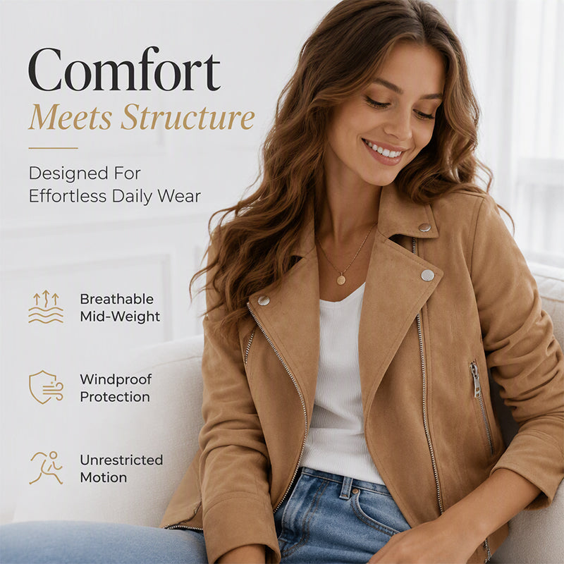Women's Casual Slim Fit Lapel Jacket