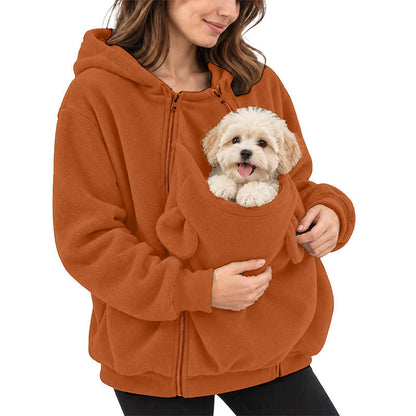 ✨Limited stock available, don’t miss out!🎉Kangaroo Pouch Pet Carrier Hoodie