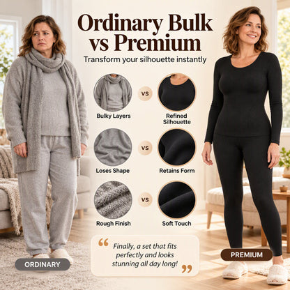 🏆⏰LAST DAY SALE 50% OFF👍✨Women's Seamless Self-Heating Thermal Underwear Set
