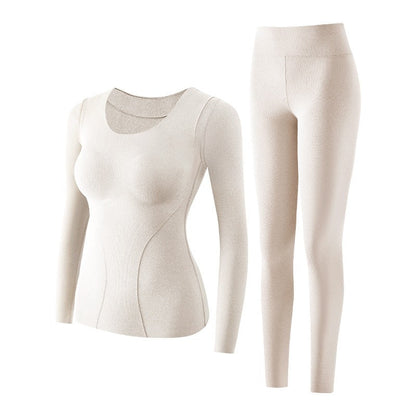🏆⏰LAST DAY SALE 50% OFF👍✨Women's Seamless Self-Heating Thermal Underwear Set