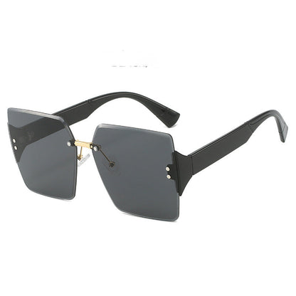 Women's Fashion Frameless Square Sunglasses